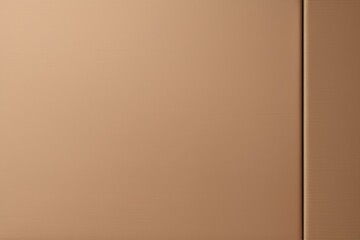 Blank pale brown or light brown color gradation with dark tone paint on environmental friendly cardboard box paper texture background with space minimal style