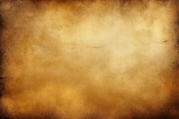 Vintage retro style gold brown grunge texture vignette portrait background - gold brown abstract old rough vignetting paper - pastel antique ancient dirty vertical backdrop wallpaper - obrazy, fototapety, plakaty