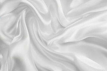 white silk background