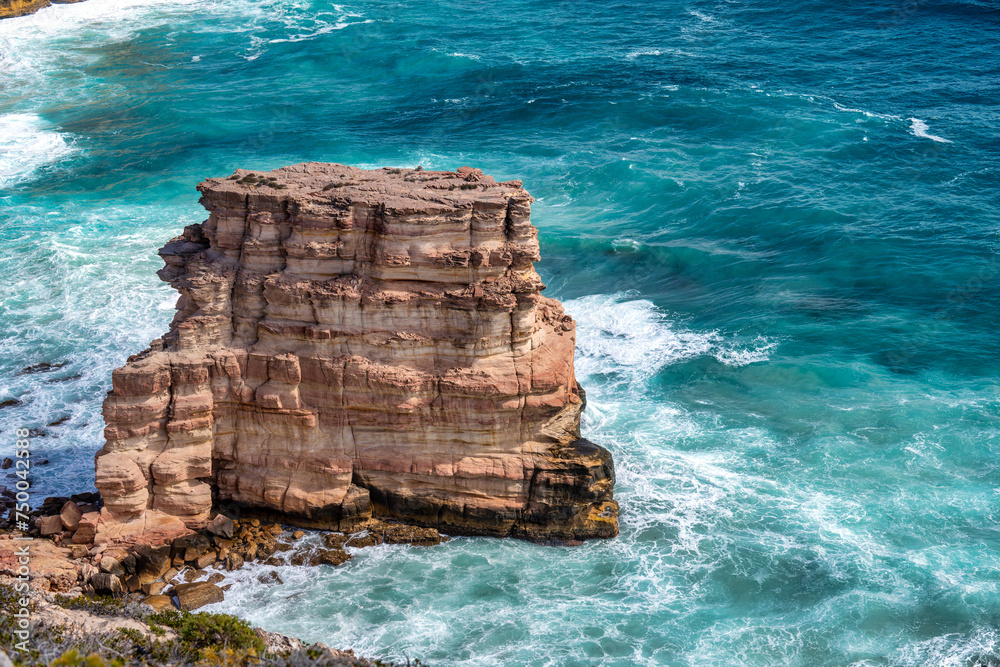 Wall mural kalbarri castle cove in kalbarri national park