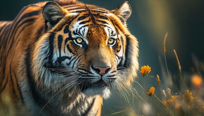 Obraz premium tiger in the zoo