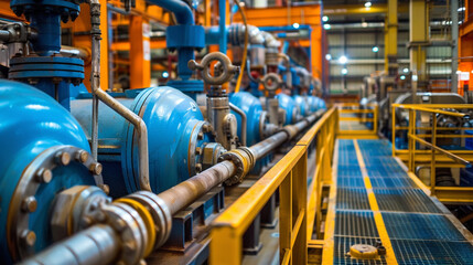 Advanced analytics predict equipment failures before they occur, allowing for proactive maintenance to prevent costly downtime in manufacturing plants. - obrazy, fototapety, plakaty