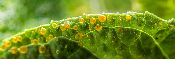Fungal spores colonize a plant leaf, illustrating the importance of disease management and prevention strategies in protecting crop yields.