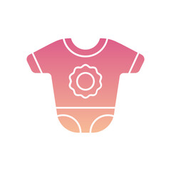 Baby Clothing Flat Gradient Style