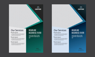 New Business flyer design print ready 