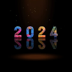 3d graphics design, 2024 text effects