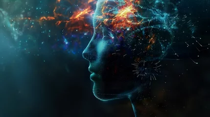 Foto op Plexiglas AI dream interpreters machines that visualize and explain the subconscious © Jiraphiphat