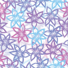  Collage contemporary seamless pattern.