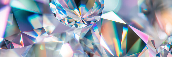 Shiny macro white diamond background, sparkle, expensive reflection