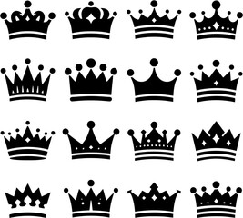 Sovereign Silhouettes: Collection of Crown