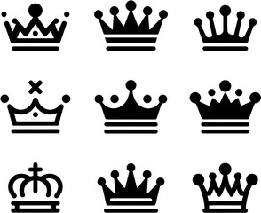 Coronation Collection: Diverse Crown Silhouettes