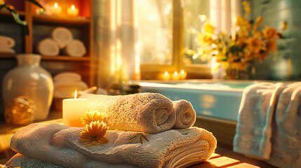 Peaceful Spa Retreat Offering Holistic Therapy and Relaxation Amidst Nature, Enhanced with...