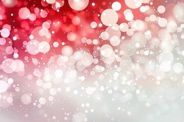 Lots of red, pink, white circles on abstract background, blurred background, bokeh, art design...