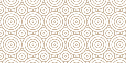 Overlapping Pattern Modern diamond geometric waves spiral pattern. abstract transparent circle wave lines. brown seamless tile stripe geomatics create retro square line backdrop pattern background.