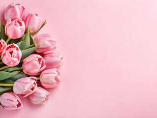 A Stunning Arrangement Featuring Pink Blossoms in Full Bloom