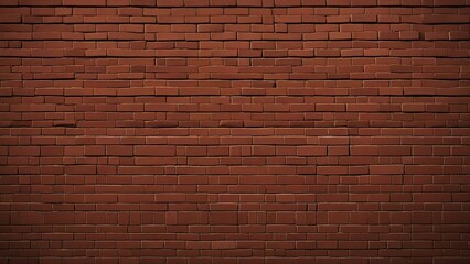 Fototapeta premium old brick wall A brick wall background that looks realistic and detailed, the bricks have a red and brown color 