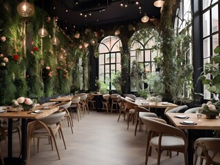 interior of a restaurant