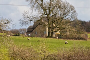 Fototapeta premium old farm house
