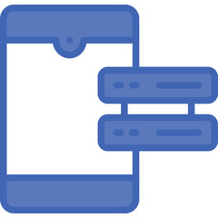 web-hosting-26 Vector Line Filled Blue Icon