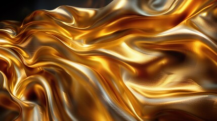 abstract wallpaper. Three-dimensional dark golden and black background. golden wallpaper. Black and gold background