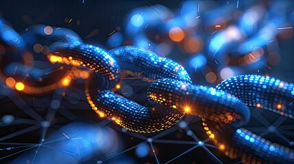 Leveraging blockchain for transparency and efficiency in supply chain management.