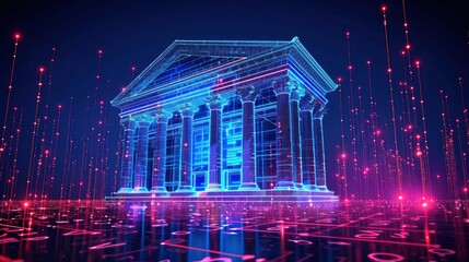 The journey of a bank towards digital transformation, from traditional banking to fintech solutions.