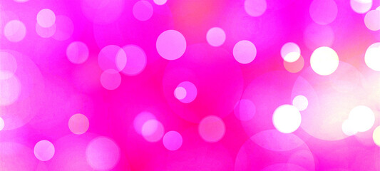 Pink bokeh background for banner, poster, ad, events and various design works