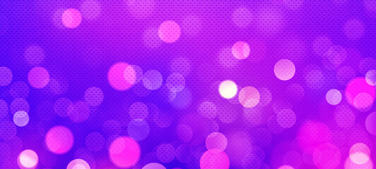 Purple bokeh background for banner, poster, ad, events and various design works