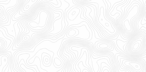 Lines the Topographic contour wave vector map seamless pattern. Geographic mountain relief. Abstract lines background. Contour maps. Vector illustration, Topo contour map design.