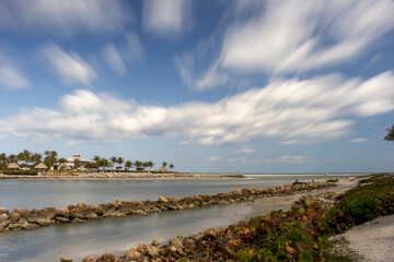 A long exposure photo at Jupiter Inlet in Florida, USA © Rob