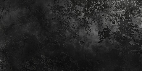 Dark Grunge Texture: Black, Abstract, Background, Wall, Rough, Aged, Vintage, Distressed, Material,...