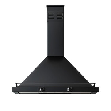 Range hood on transparent background