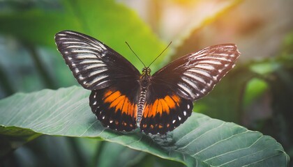 Naklejka premium Generated image of butterfly close up