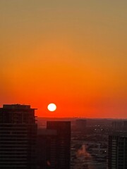 sunset over the city © Mariana