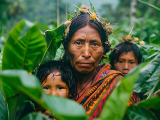 Captivating visuals of climate change impact on vulnerable communities and indigenous peoples