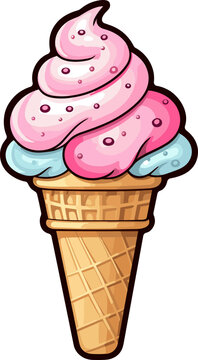 recommend clip art: Ice cream clipart design illustration