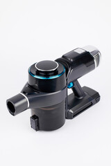 Vacuum cleaner tank close up