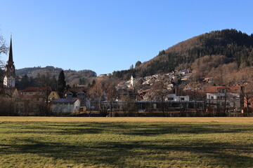 Blick auf die Stadt Schönau im Schwarzwald