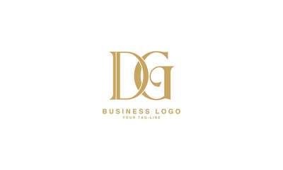 DG, GD, D, G, Abstract Letters Logo monogram