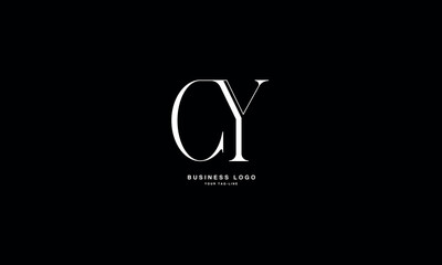 CY, YC, C, Y, Abstract Letters Logo Monogram