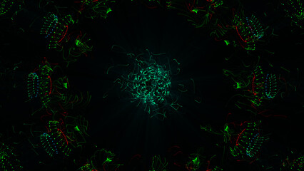 magic glow flying blast energy glowing Wave particle explosions, burst frosty fog effects Abstract moving