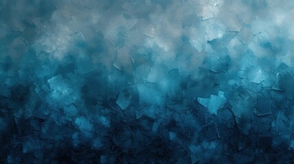  a close up of a blue and black background with small squares of ice on the bottom and bottom of the image and the bottom part of the image in the bottom half of the frame. - obrazy, fototapety, plakaty