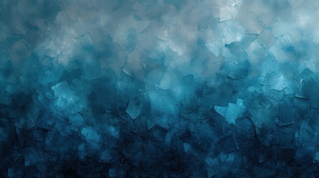  a close up of a blue and black background with small squares of ice on the bottom and bottom of the image and the bottom part of the image in the bottom half of the frame.
