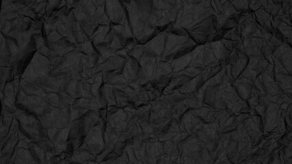 Abstract Beauty in Crumpled Black Background