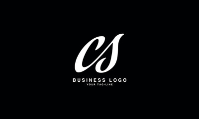 Obraz premium CS, SC, C, S, Abstract Letters Logo Monogram