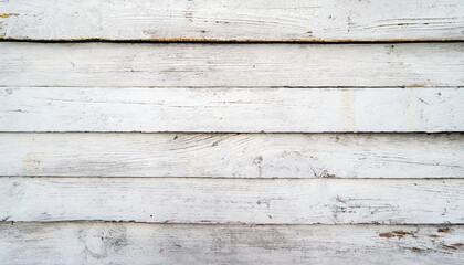Fototapeta na wymiar Old wooden background painted with white paint. White wood flooring background abstract vintage texture . Wooden texture design for backgrounds