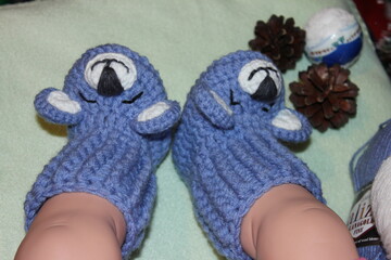 handmade accessory knitted item