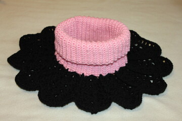 handmade accessory knitted item