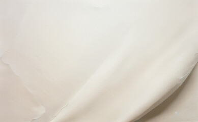 Obraz premium White Crumpled Paper Texture: Perfect Background for Your Creative Projects. Generative AI.