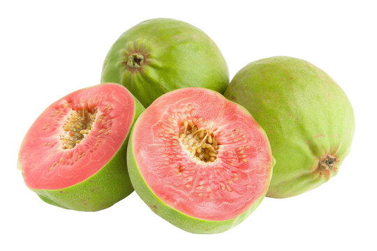 Guava Fruit Isolated on Transparent Background